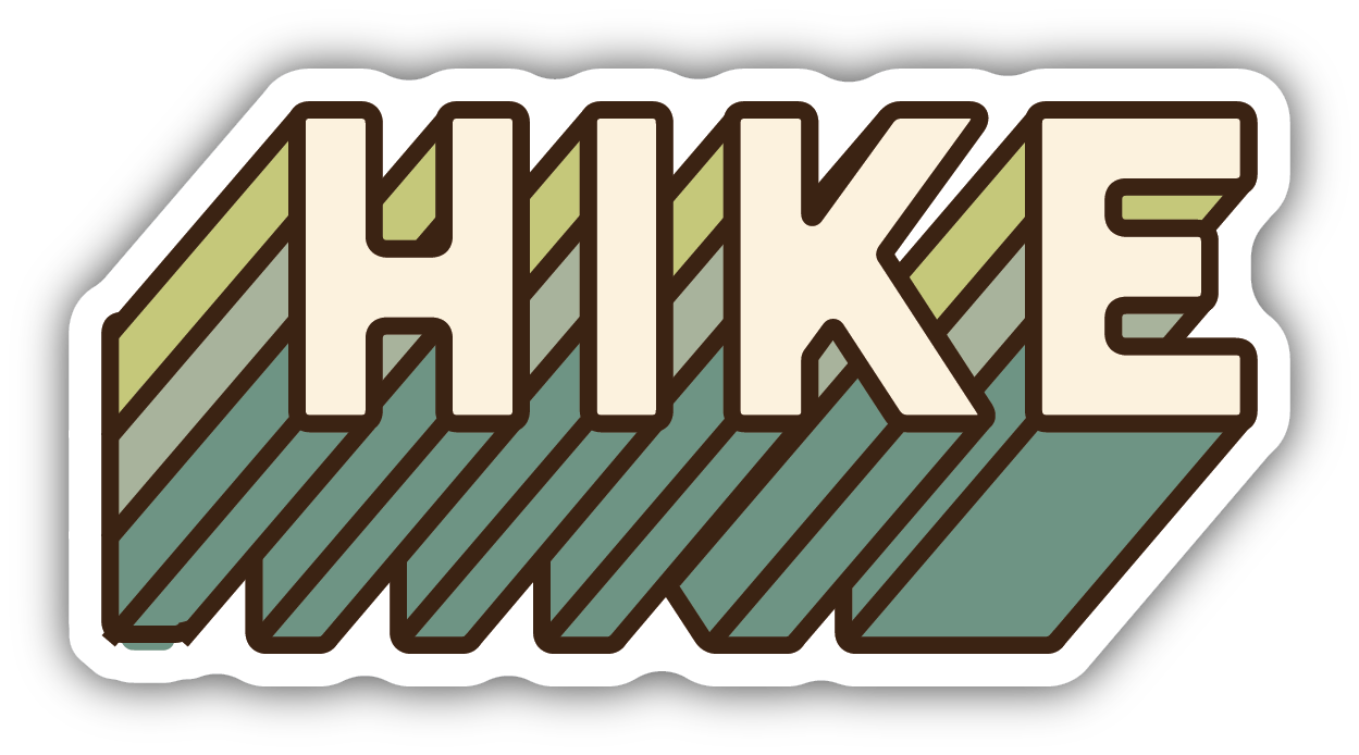 Hike Sticker