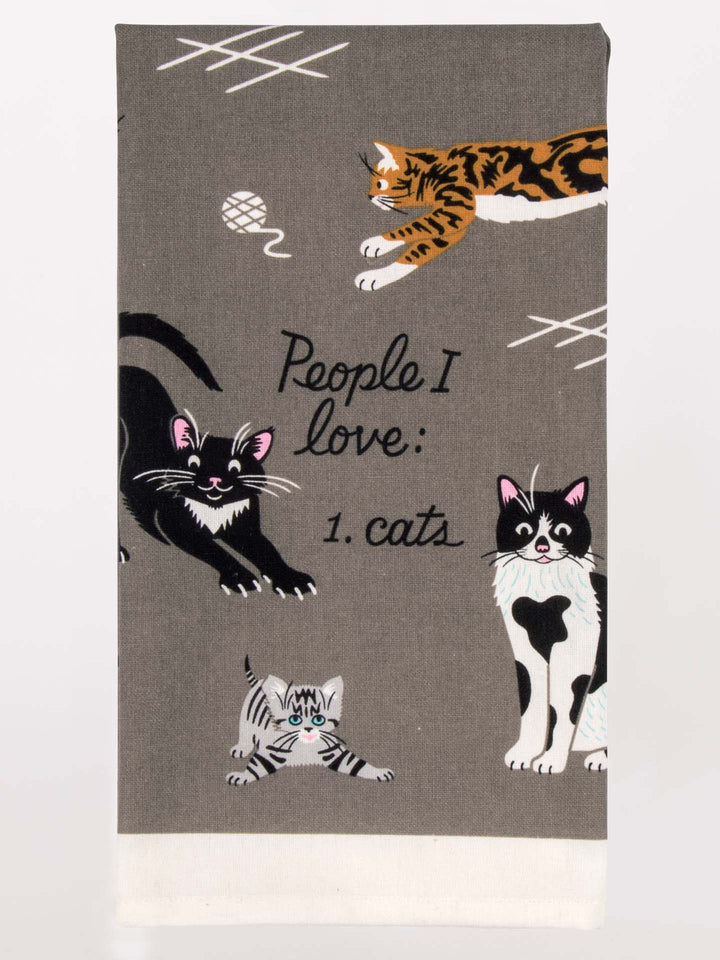 People I Love Dish Towel