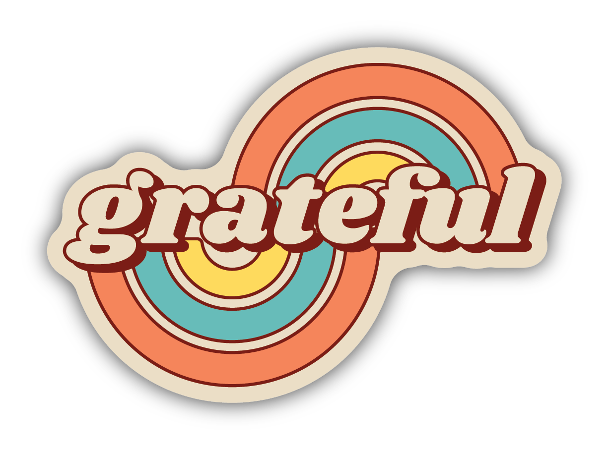 Grateful Sticker