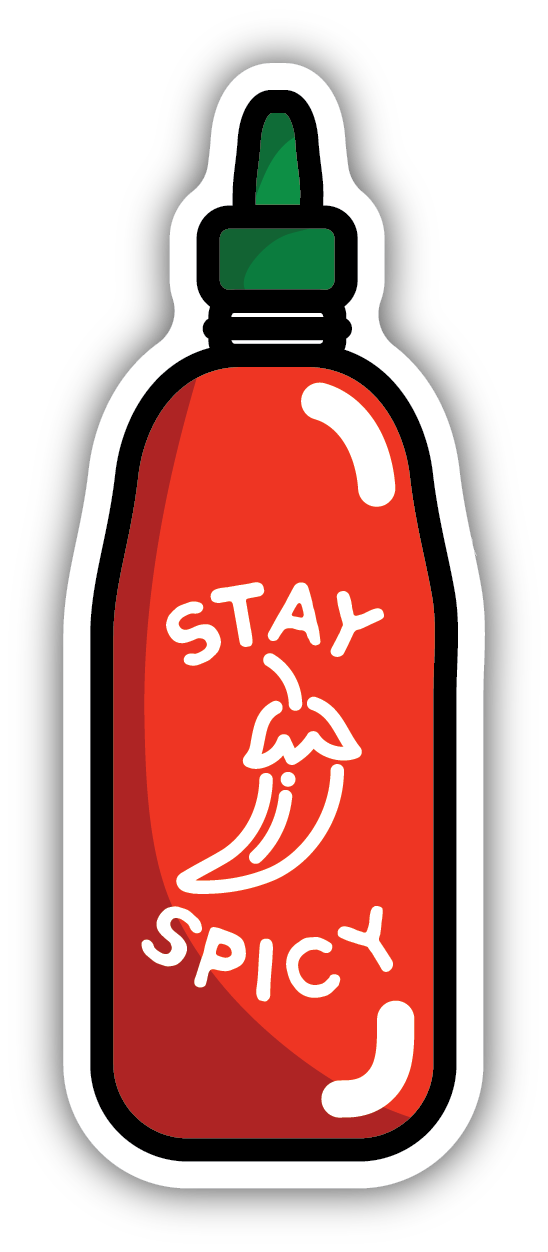 Spicy Bottle Sticker