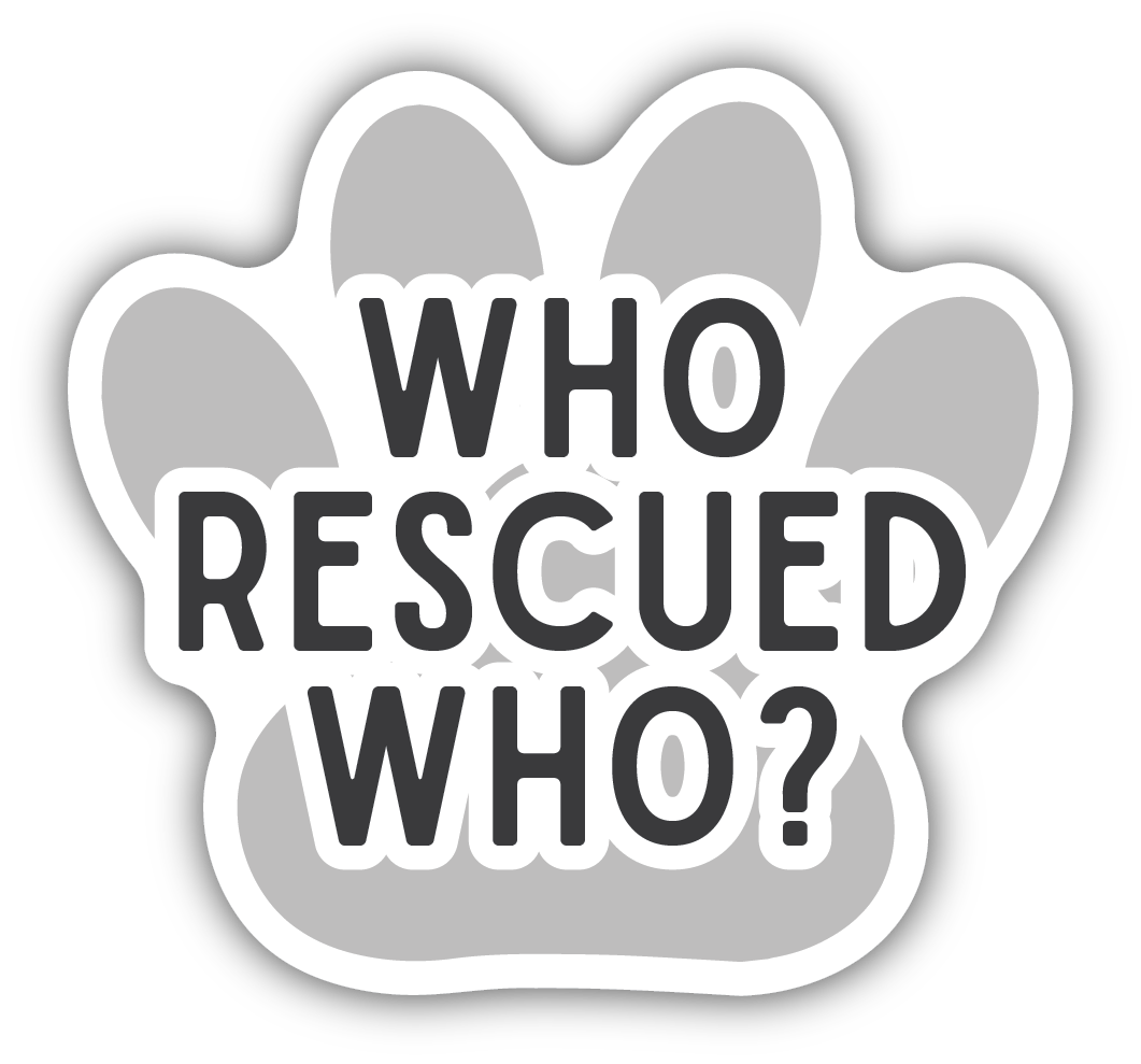 Who Rescued Who? Sticker