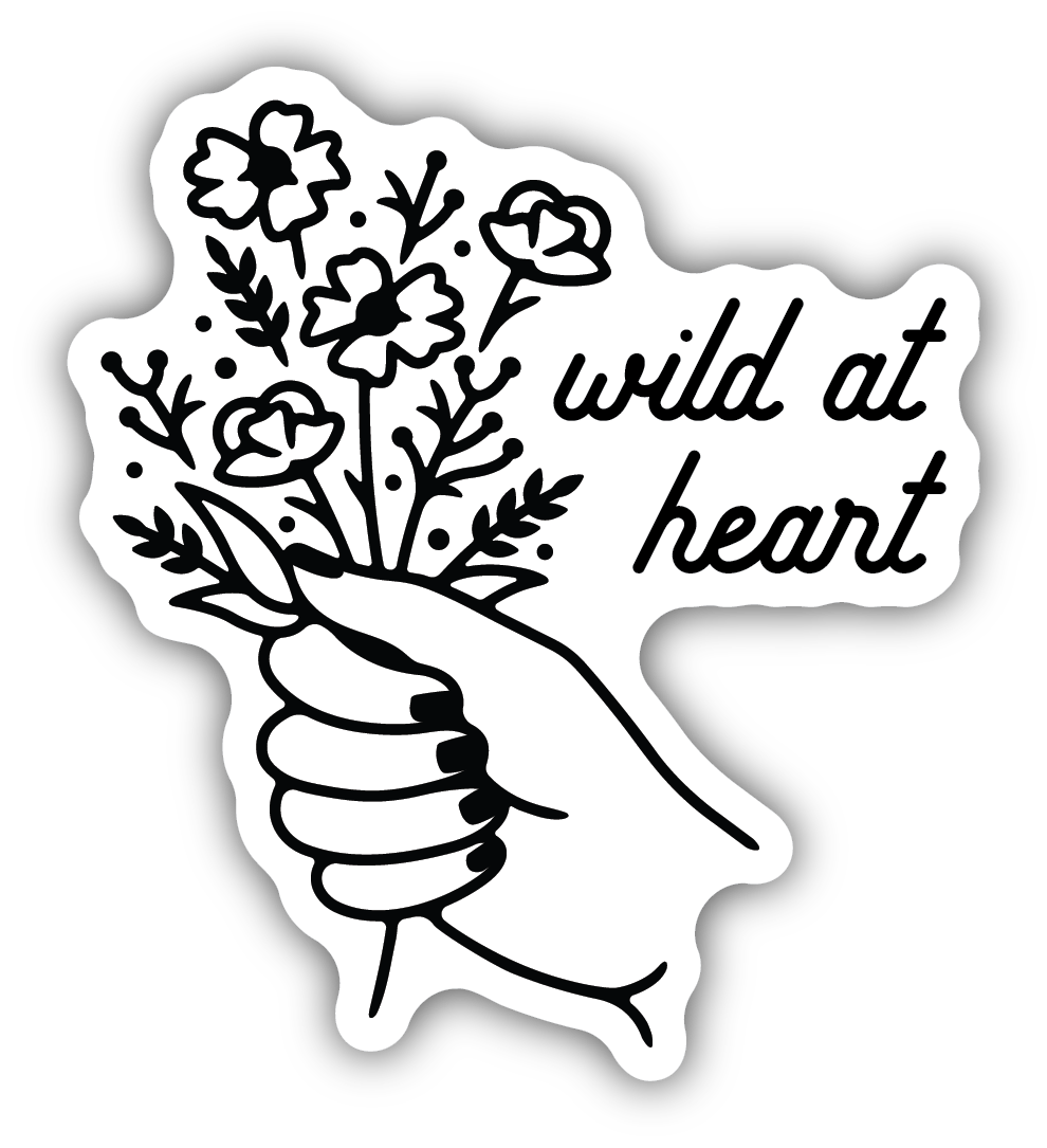 Wild at Heart Sticker