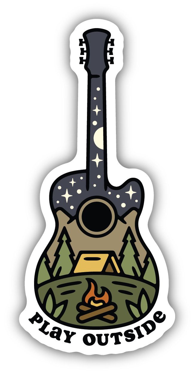 Play Outside Sticker