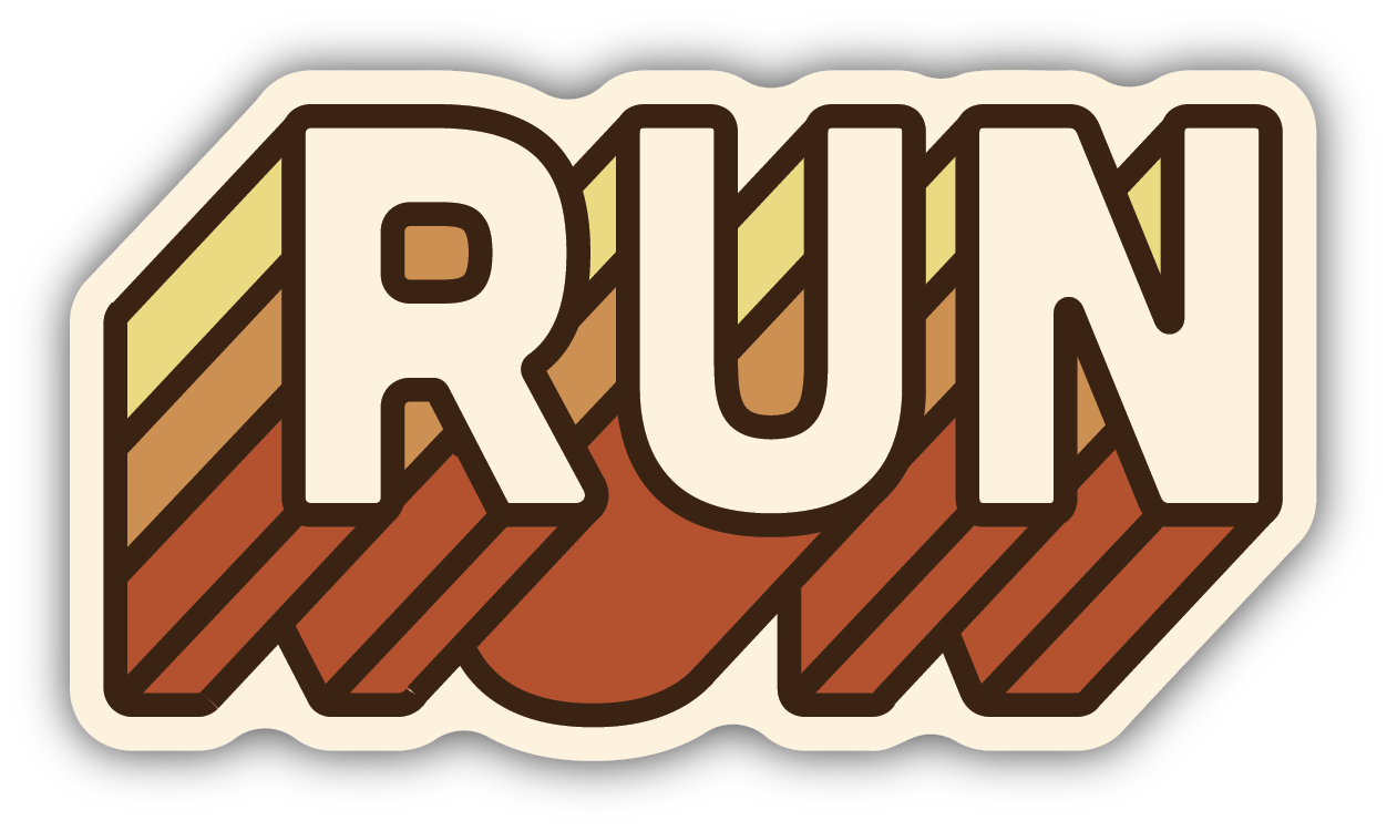 Run Sticker