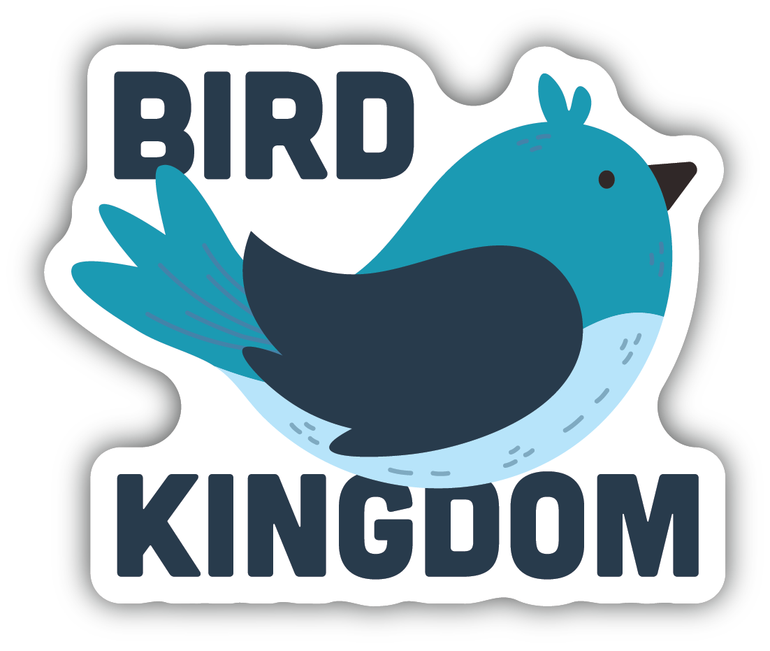 Blue Bird - Bird Kingdom Sticker