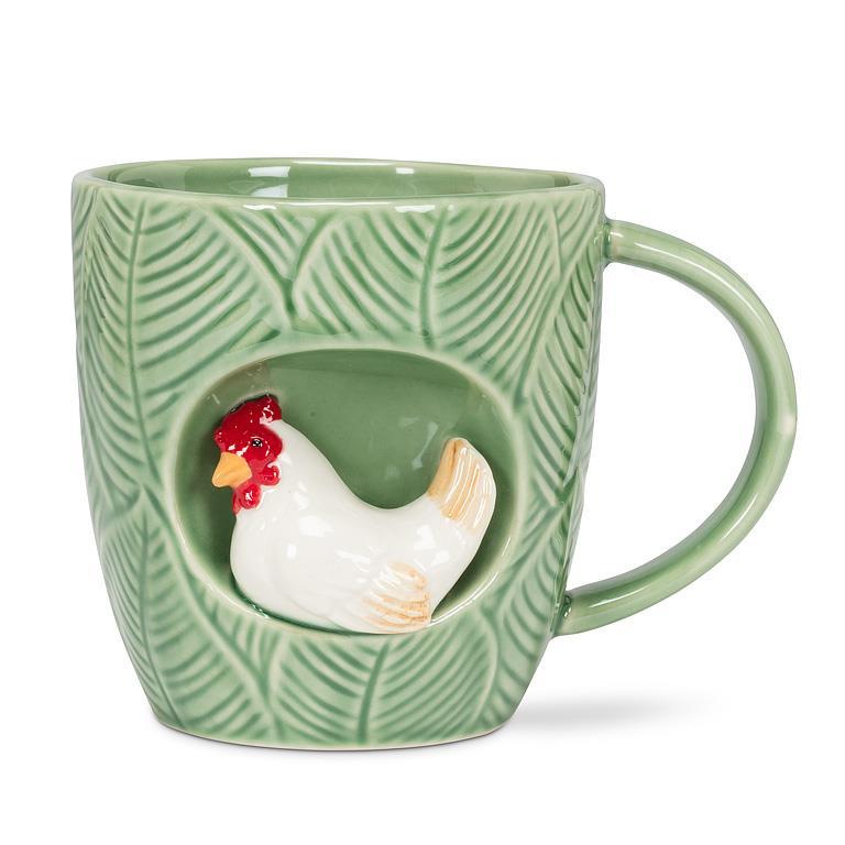 Tree Look Mug with Chicken