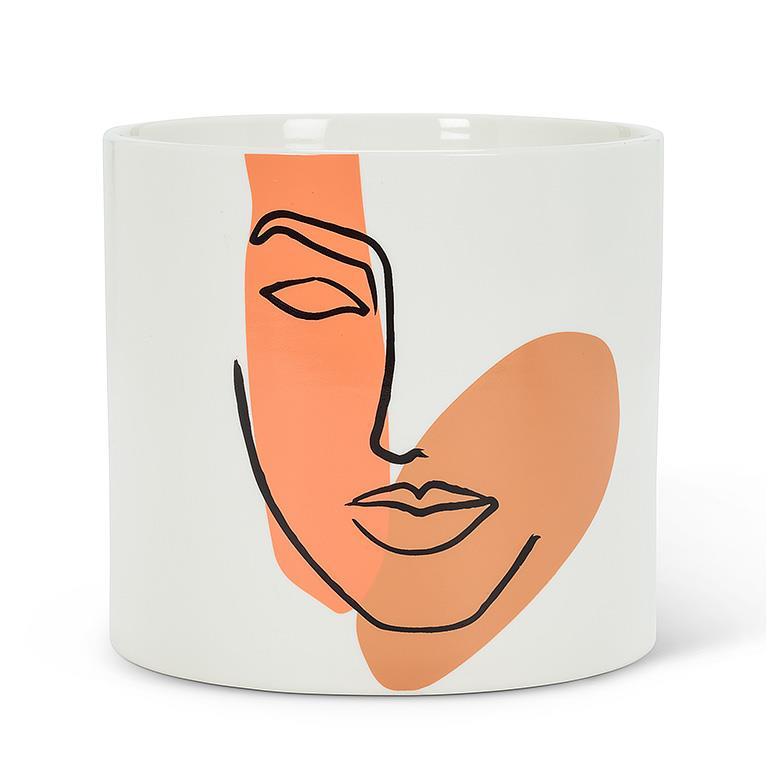 Large Modern Face Planter