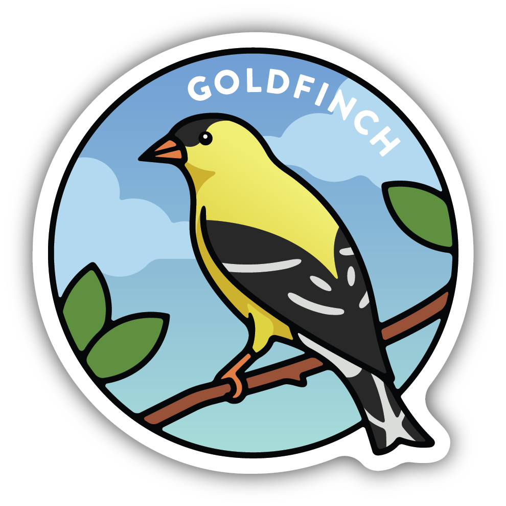 Goldfinch Sticker
