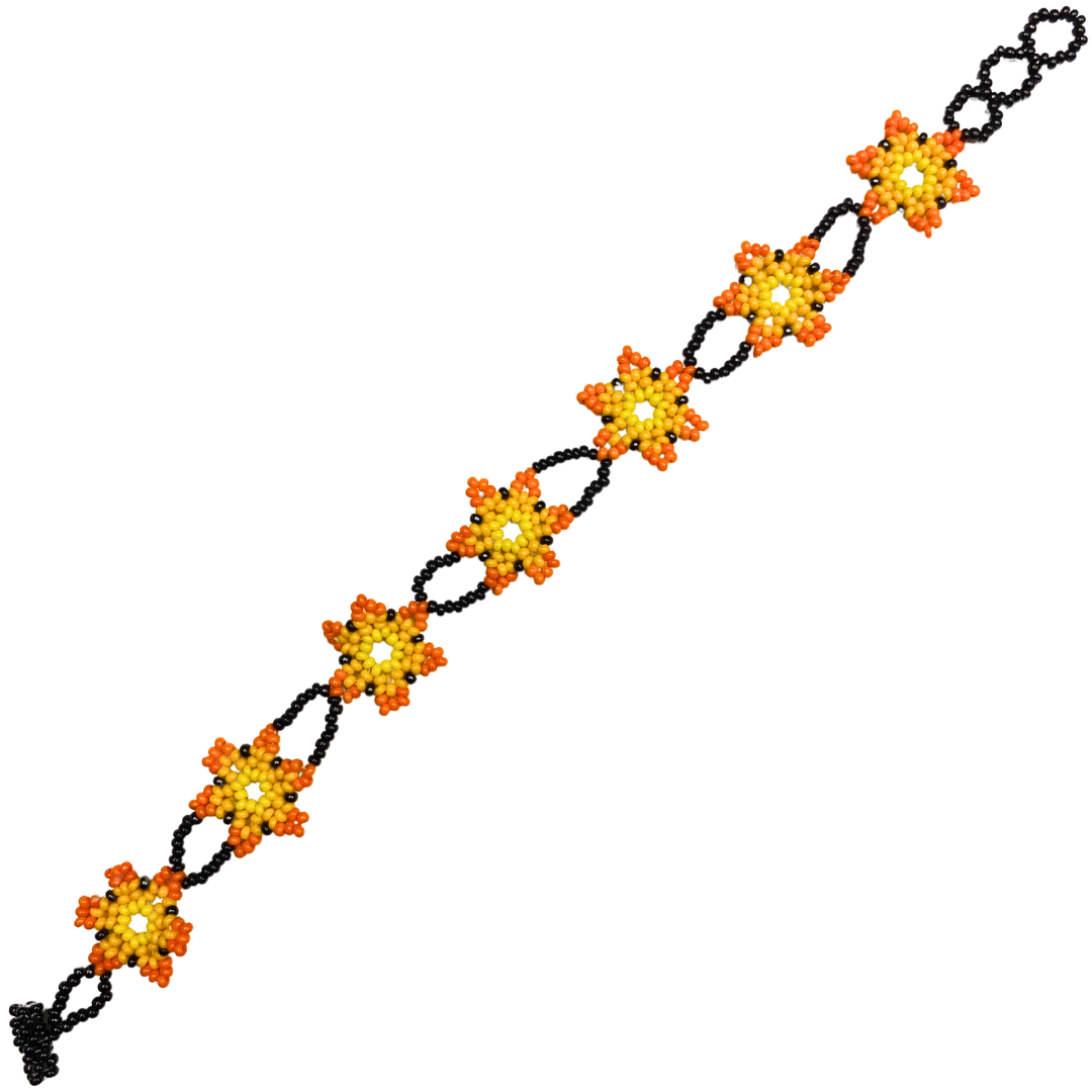 Flower Bead Bracelet