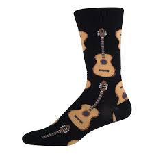 Guitar - Men's Cotton Socks