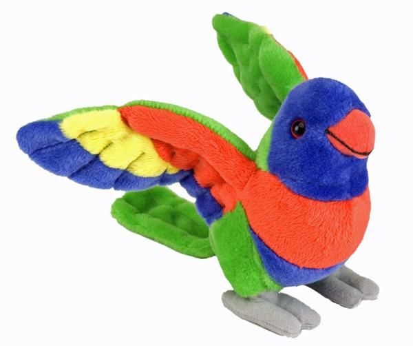 Lorikeet Stuffed Animal - 8"