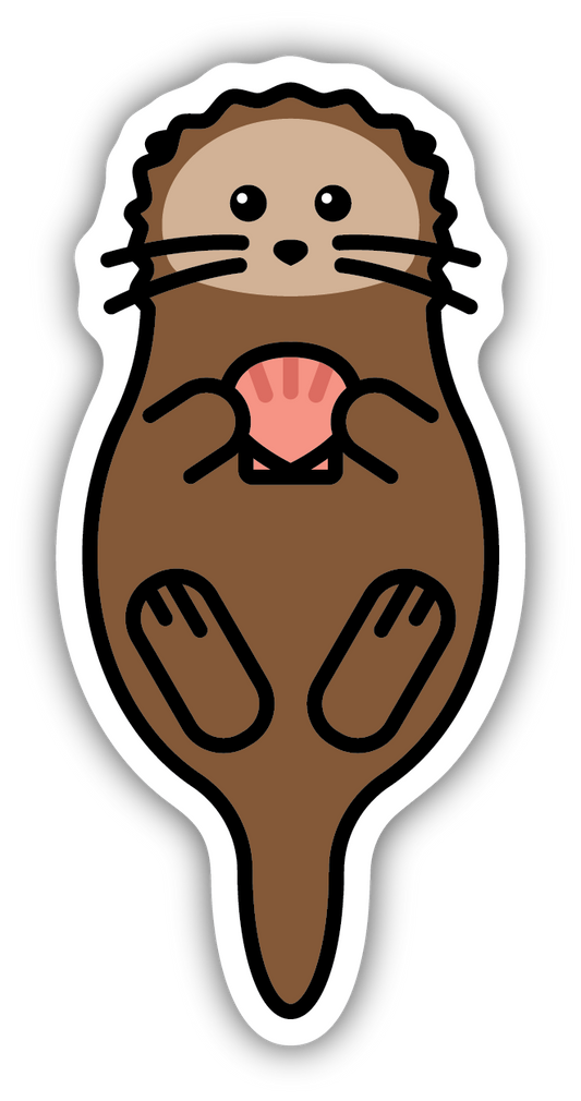 Sea Otter Sticker