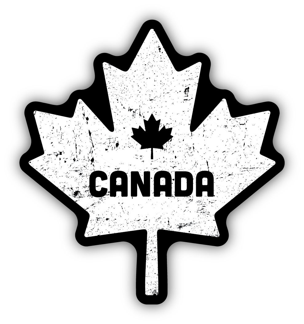 Canada Leaf Sticker