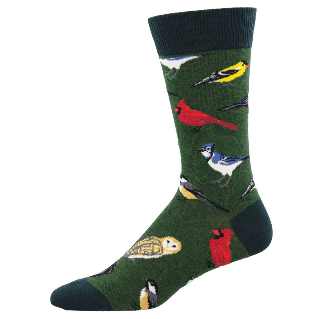 Assorted Bird - Men's Cotton Socks