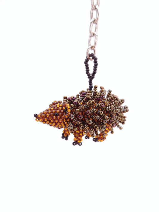 Porcupine Keychain