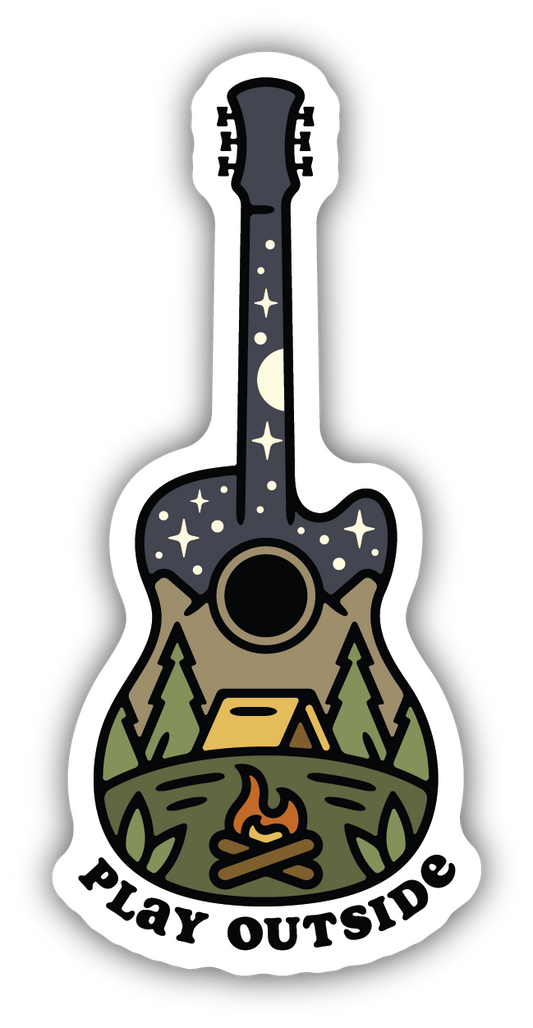 Play Outside Sticker