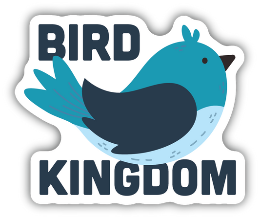 Blue Bird - Bird Kingdom Sticker