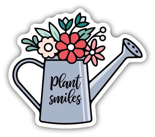 Plant Smiles Sticker