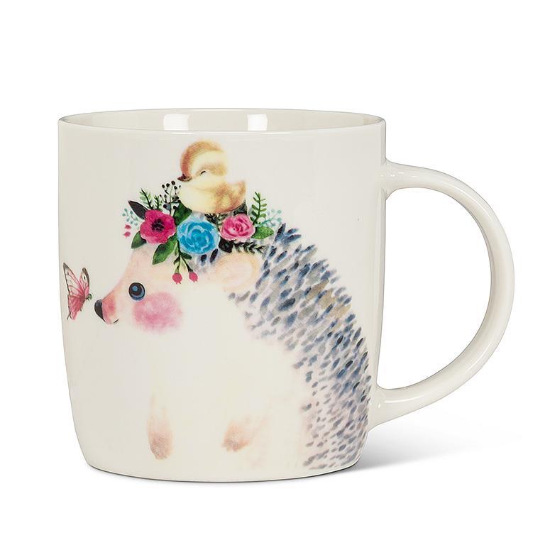 Hedgehog with Nest Mug