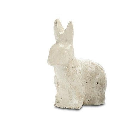 Mini Sitting Bunny - White