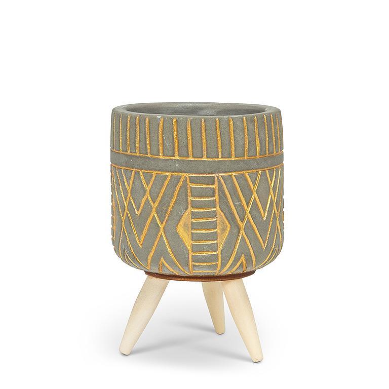 Small Angle Line Tripod Planter