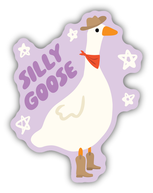 Silly Goose Sticker