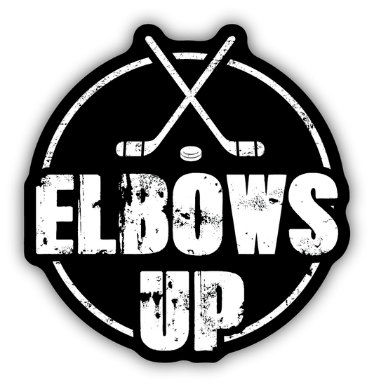 Elbows Up Sticker