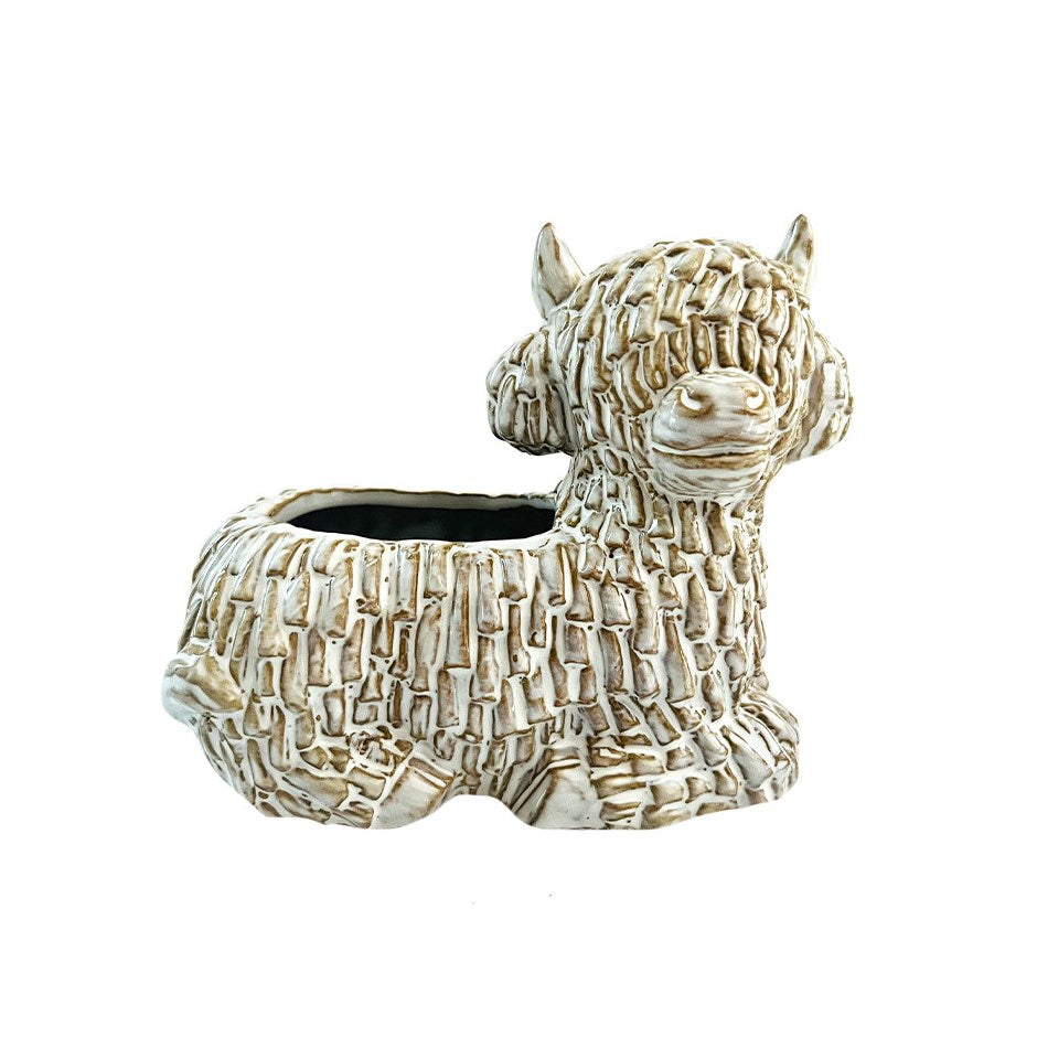 Highland Cow Planter