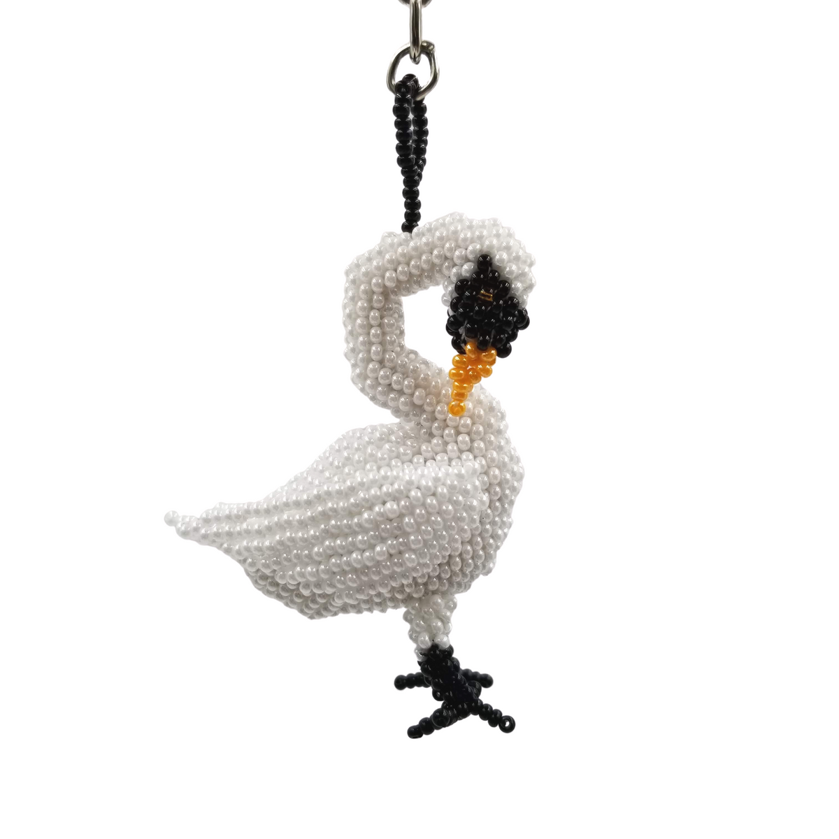 Swan Keychain