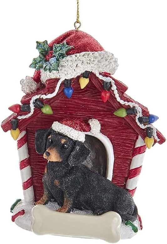 4" Dachshund Holiday Ornament