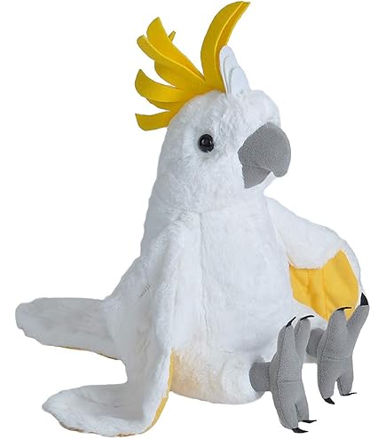 12" Cockatoo Stuffed Animal