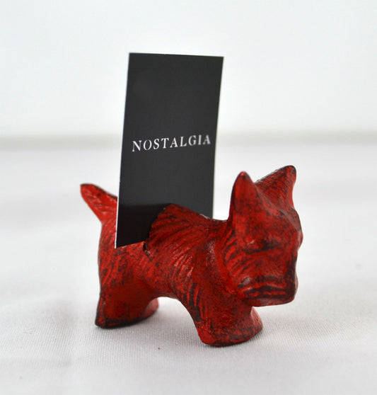 Red Dog Card Holder