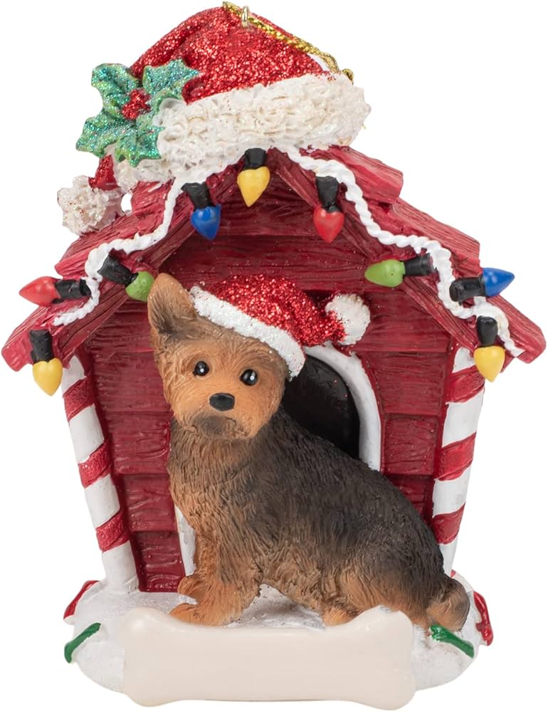 4" Yorkshire Holiday Ornament