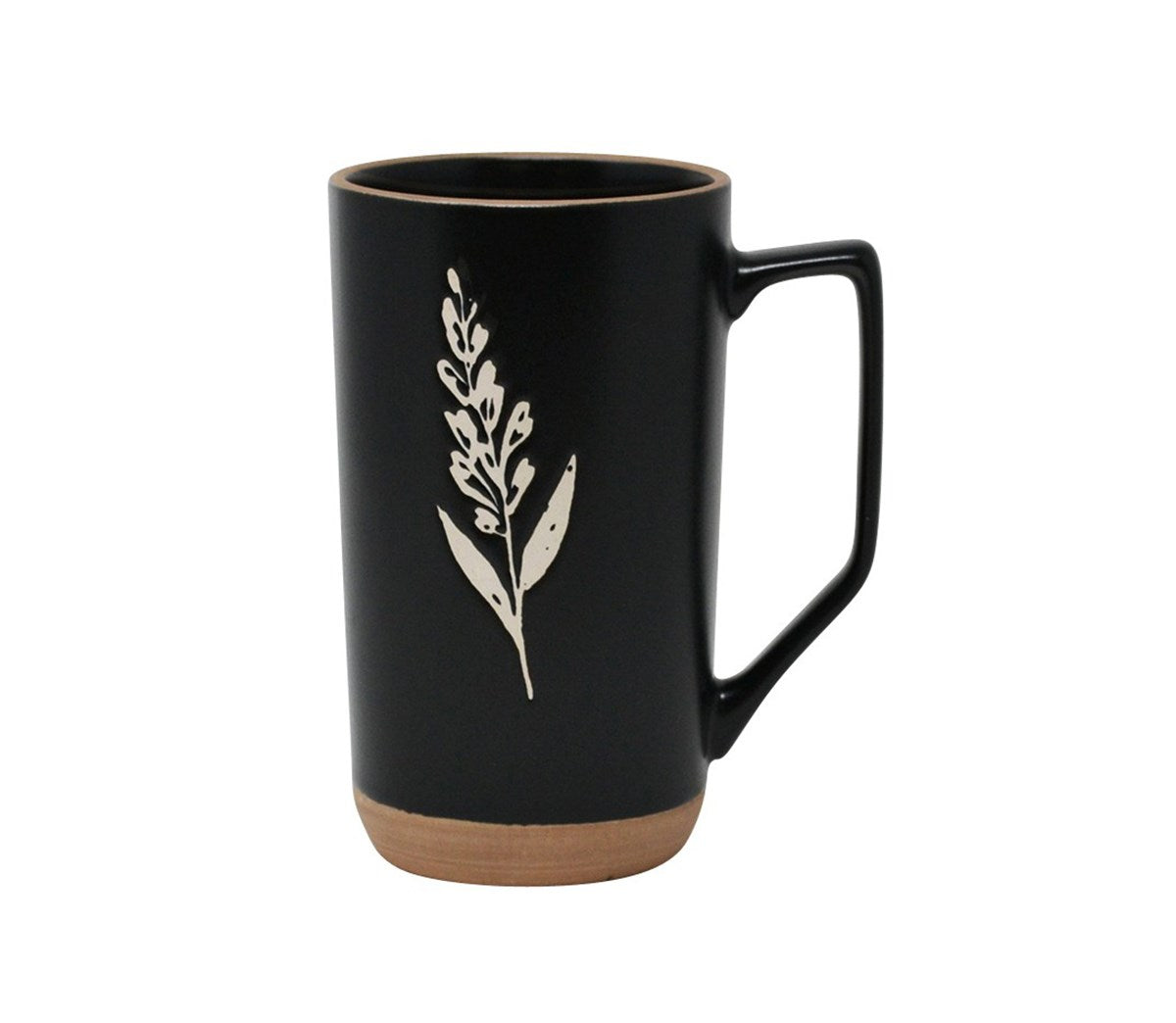 Conical Black Mug