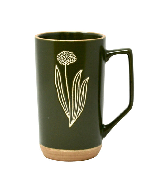 Conical Green Mug
