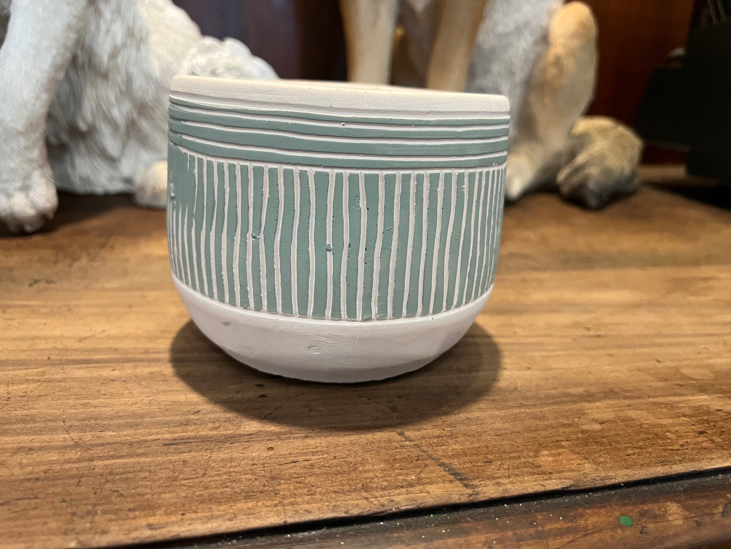 Small Etched Planter