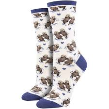 Sea Otter - Women's Cotton Socks