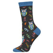 Owls - Women's Cotton Socks