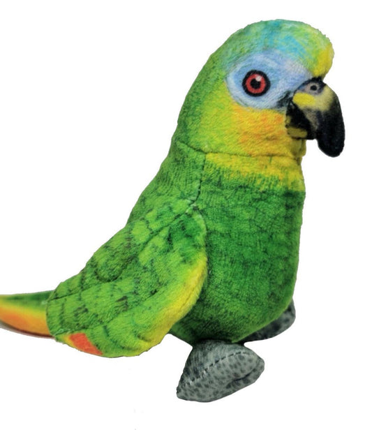 4.5" Rainforest Orange Winged Parrot