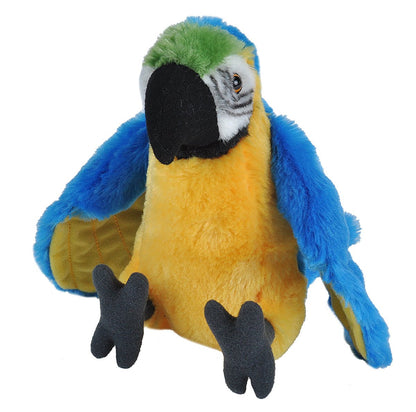 Blue & Gold Macaw Stuffed Animal - 12"