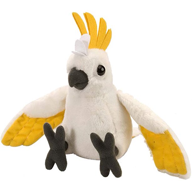 Cockatoo Stuffed Animal - 8"