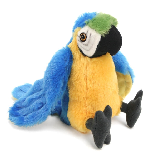 Blue & Gold Macaw Stuffed Animal - 8"
