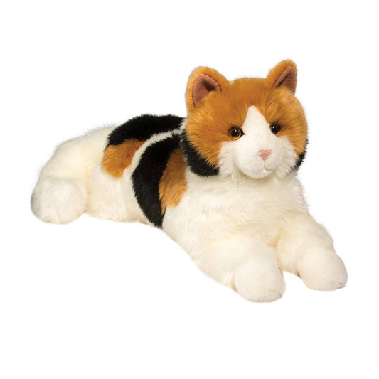 Puzzle Calico Cat Stuffed Animal
