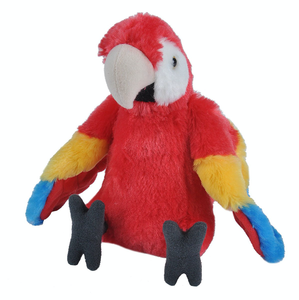 Macaw Scarlet Stuffed Animal - 12"